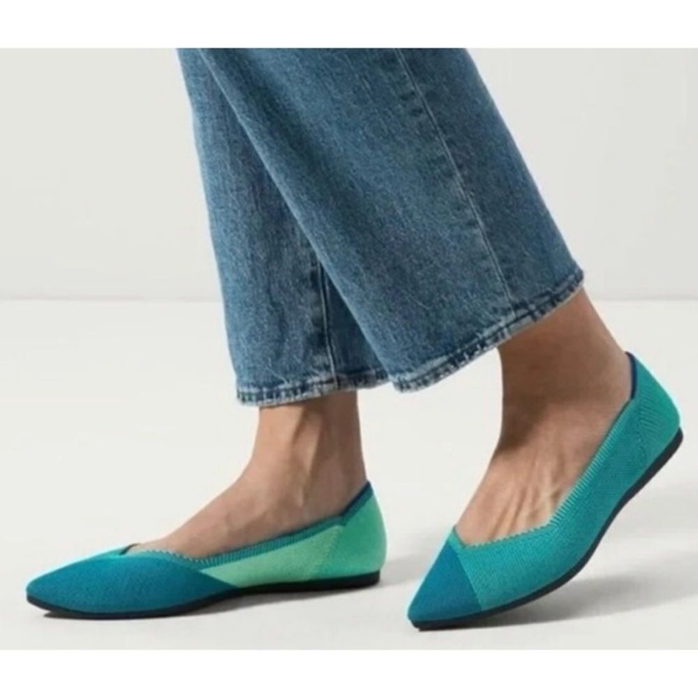 Rothy's Rothy's The Point in Calypso Blue
Jade ~ Retired~ Size 11 ( excellent)